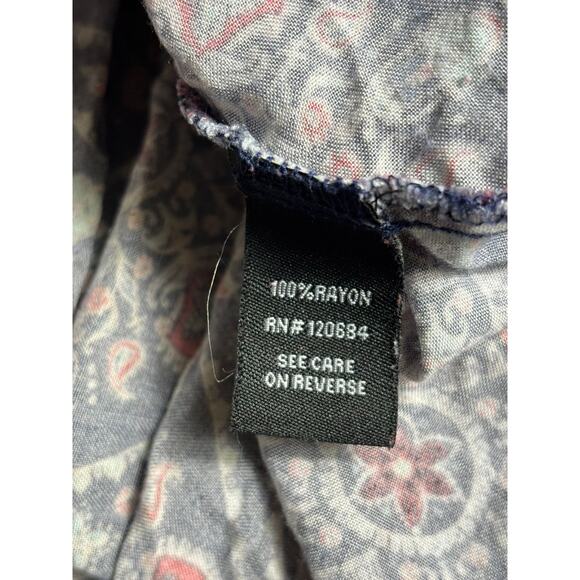 Torrid Medallion Print Sundress Womens Size 3 (3X) Navy Multi Sleeveless - Picture 4 of 7
